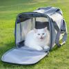 Dog Cat Travel Bag Soft Sided Portable Adjustable Shoulder Strap Pet Carrier