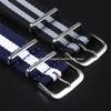 Текстурированный нейлоновый ремешок для часов 16/18 мм 20 мм 22 мм для Omega Military Sport Часовой ремешок Плетеный баллистический тканевый ремешок для мужчин Женщин Браслет