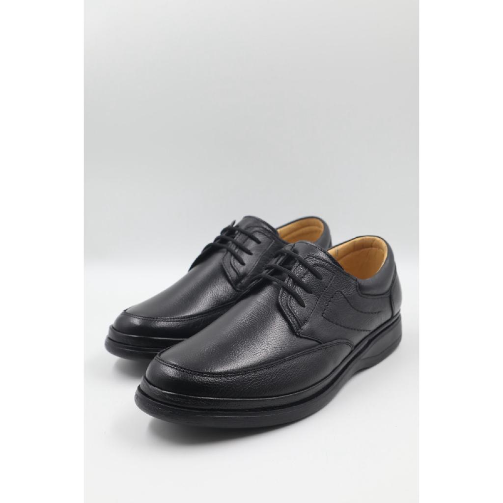 Мужские повседневные туфли для папы из натуральной кожи с ортопедической гелевой подошвой и внутренней внутренней поверхностью