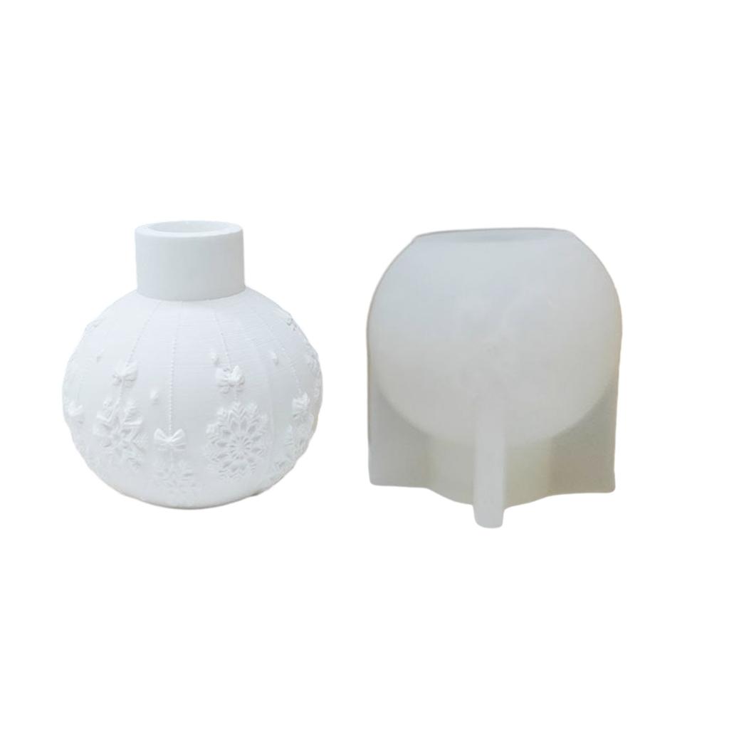 Модная прочная силиконовая форма, портативный аксессуар для сферических подсвечников, простая в использовании, несколько размеров, для ежедневного использования