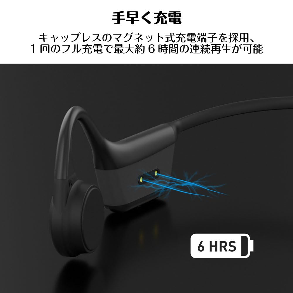 Creative Outlier Free Mini с режимом низкой задержки и микрофоном, немного маленького размера, беспроводные наушники Bluetooth с костной проводимостью HS-OTLFRM-BK