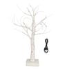 Lighted Birch Tree Adjustable Branches Stable Bottom Birch Tree with LED Lights for Bedroom Wedding