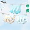 Хлопковые эластичные боксеры для мальчиков Jiusuiban (3-Pack)
