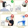Electric Water Dispenser Pump Automatic Water Bottle Pump Smart Usb Charging Water Pump One Click Auto Switch Drink Pump