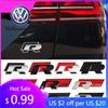 Для VW Volkswagen Jetta MK5 Golf Автомобиля 3D Металлический Кузовной Значок Крыла Наклейка Декорация Багажника Для Volkswagen R Rline Логотип Passat B6
