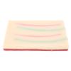 Suture Pad 3 Layers Reusable Silicone Realistic Suturing Practice Pad for Student Training