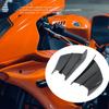 Motorcycle Winglets, Wing Spoiler, Aerodynamic Wing Kit Spoiler, ABS Material, Universal, 2pcs