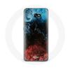 Case for Samsung Galaxy A3 2016 Abstract Texture Background Red Black Blue