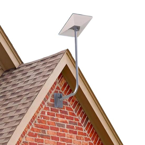 Монтажная пластина с винтовыми зажимами, нержавеющая, простая установка, адаптер для круглой трубы, монтажные аксессуары для Starlink Gen 3