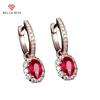 Luxury Women Drop Earrings Fine Jewelry Wedding Party Gift