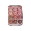HERORANGE Heart Keyboard 12 Color Eye Shadow Стойкий High Color Rendering Smooth Powder Eye Makeup