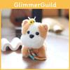 Puppy Keychain Plush Stuffed Toy Backpack Accessory Gift For Nursery Decor