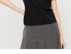 Fashionable and simple round neck letter printed short sleeved T-shirt