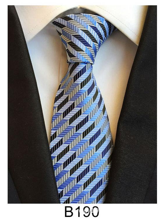 Мужской галстук ручной работы из полиэстерового шелка – повседневный, официальный или профессиональный