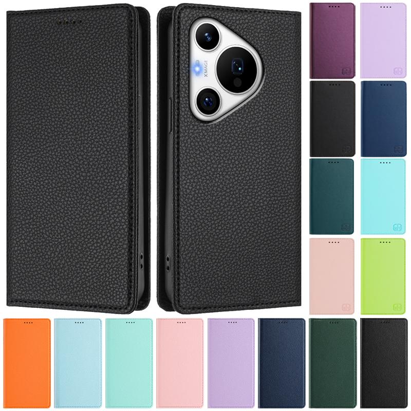 Чехол-кошелек для Huawei Pura 70 Pro, чехол для телефона HUAWEI Pura 70 pro+, чехлы-книжки с магнитным креплением Pura70 Pro 70Pro Plus, чехол-книжка Funda Coque