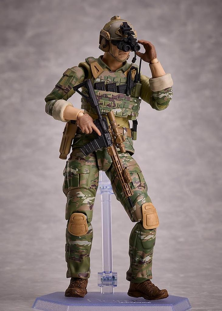 Figma Little Armory Special Forces Member Plastic Painted Movable Figure Non-Scale