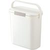Risu Portable Odor-Proof Trash Can, White, 10L, H&H, Made In Japan, 10S