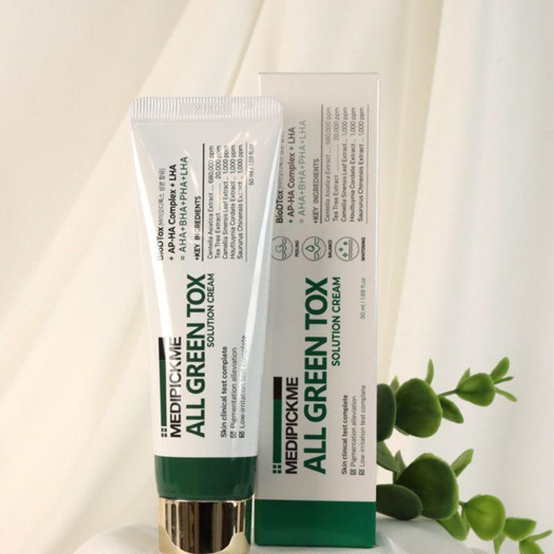 Крем-сыворотка Medipick Me All Green Tox 50 мл