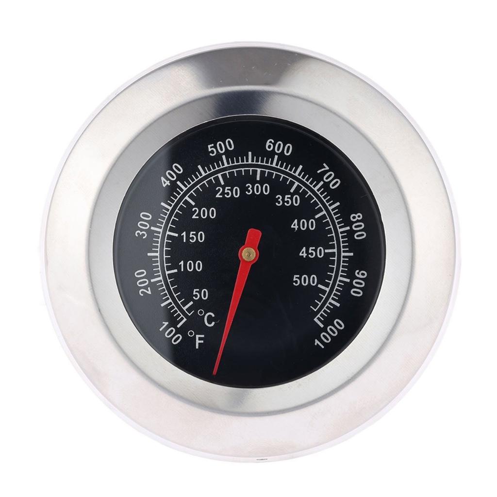 50-500℃ BBQ Grill Smoker Temperature Barbecue Gauge 3" Roast Stainless Steel Barbecue Thermometer