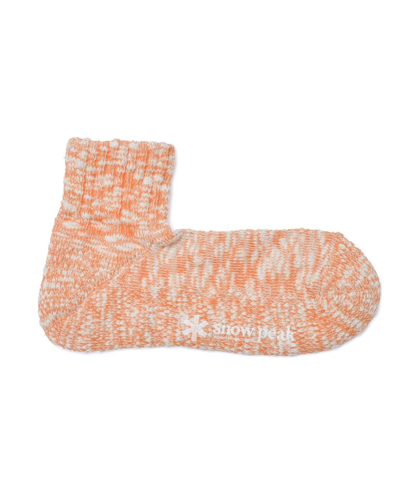 Snow Peak Мягкие носки GARAGARA Sox Носки Размер SO-26SU001 (Мужская и Женская, Оранжевый, M)