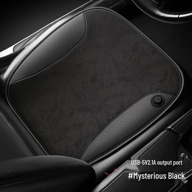 USB Heated Plush Seat Cushion for Car and Office