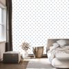 Hearts Wallpaper White and Light Gray 50x1000