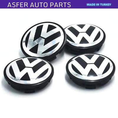 Комплект из 4 эмблем на центр колеса для Volkswagen Golf Mk5 2005-2009 OEM 3B0601171