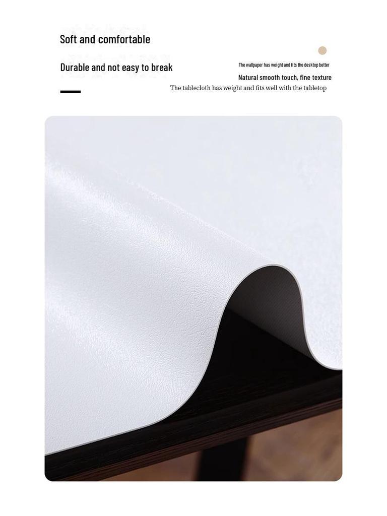 Luxury American Leather Desk Mat: Waterproof, Oil-Proof, Dust-Proof Dining and Coffee Table Protector