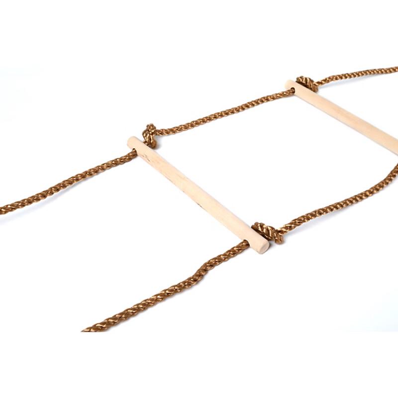 Kids Outdoor Wooden Climbing Rope Ladder