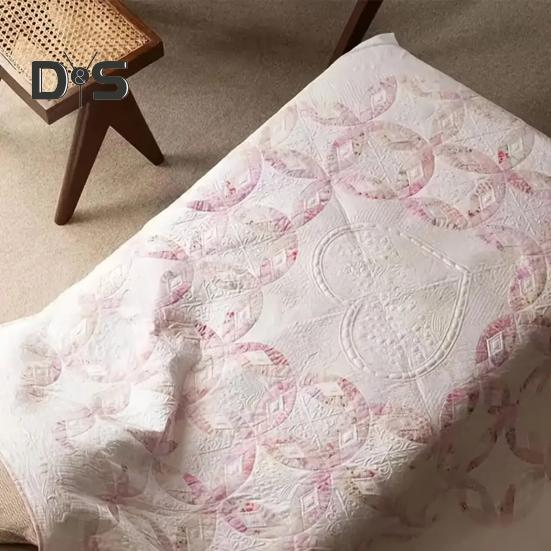 Набор многоразовых шаблонов для квилтинга, шаблоны для стеганых одеял с двойным обручальным кольцом, многофункциональная линейка для квилтинга, швейная линейка для любителей рукоделия и шитья