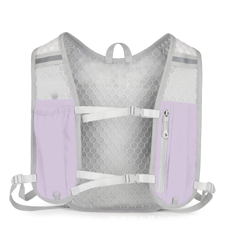 New reflective vest, cycling sports hydration pack, outdoor trail running, marathon, and hiking backpack