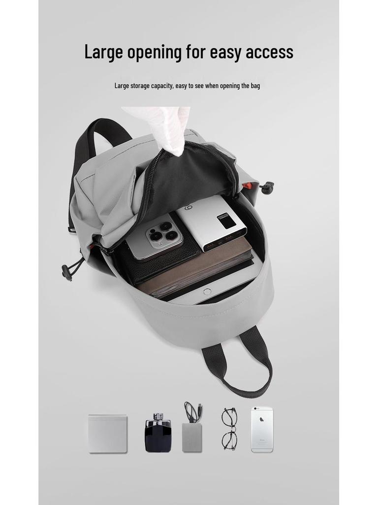 Men's Multifunctional Outdoor Chest Bag - Versatile Fashion Crossbody for Sports & Casual Wear