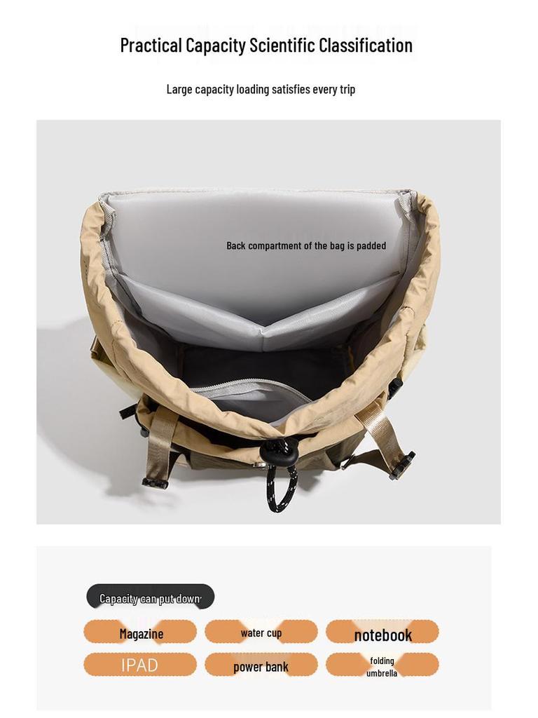 Versatile Lightweight Patchwork Backpack - Large Capacity for Travel, Students, and Commuters