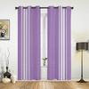 Orange Stripe Farmhouse Curtains For Bedroom Living Room Drapes Kitchen Children'S Room Window Curtain Modern Home Decor