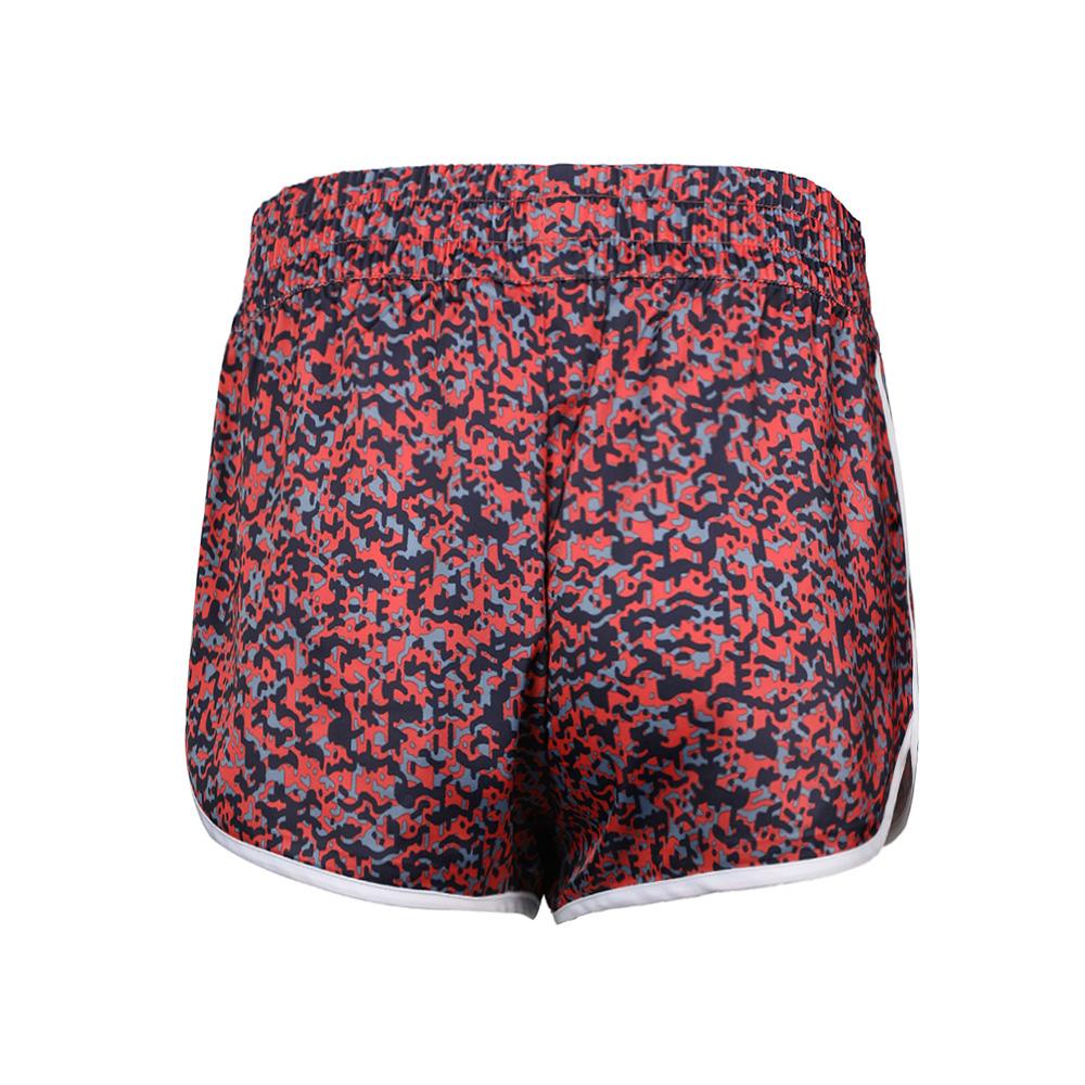 Adidas Оригинальные шорты Ai, модные полосатые тканые повседневные шорты, женские шорты красного цвета DH2992