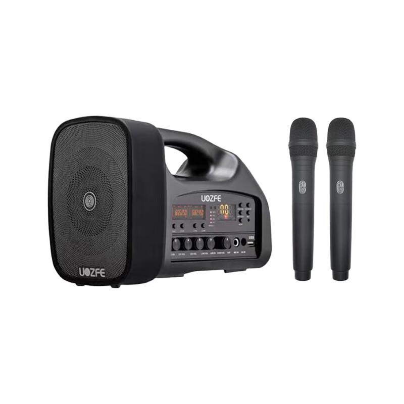 UOZFE U5-X2 Portable Wireless Amplifier with Bluetooth Speaker CN plug (adapter included)