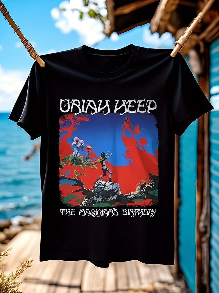 Uriah Heep The Magician'S Birthday Black T-shirt