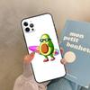 Милый чехол-авокадо для 17 Air iPhone 16 15 14 13 12 11 Pro Max 12 mini XR 15 16 Plus 16e Задняя крышка