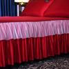 Атласное покрывало на кровать, плоская простыня, роскошная простыня для пары, двуспальная кровать, наматрасники, юбка с оборками, мягкое постельное белье 150 180
