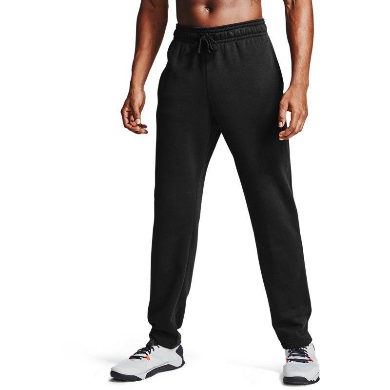 Under Armour Штаны мужские Rival Training Loose Fleece, черные 1357129-001