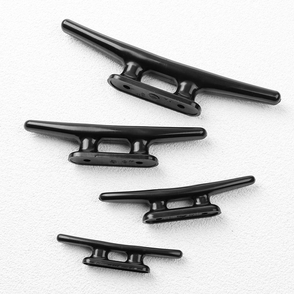 Canoe Deck Hardware 100/128/152/200mm Open Base Cleat Ship Lock Line Rope Tie Low Flat Cleat