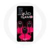Case for Samsung Galaxy A71 Squid Game Masks Square Triangle and Circle