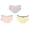 TERMEZY 3Pcs/lot Seamless Panties Ice Silk Female Comfort Underwear Women Low-Waist Briefs Large Size Maternity Panty Sexy Lingerie