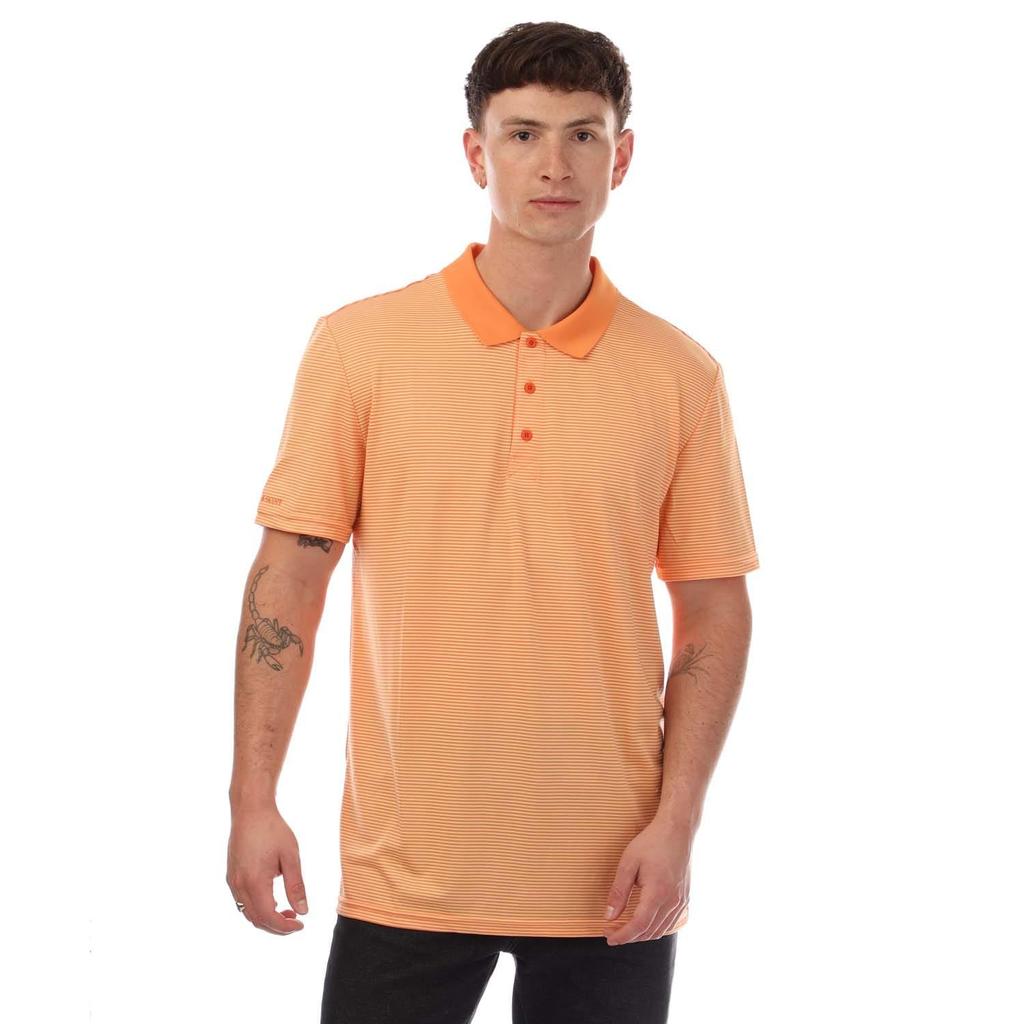 Lyle & Scott Mens Micro-Stripe Golf Polo Shirt