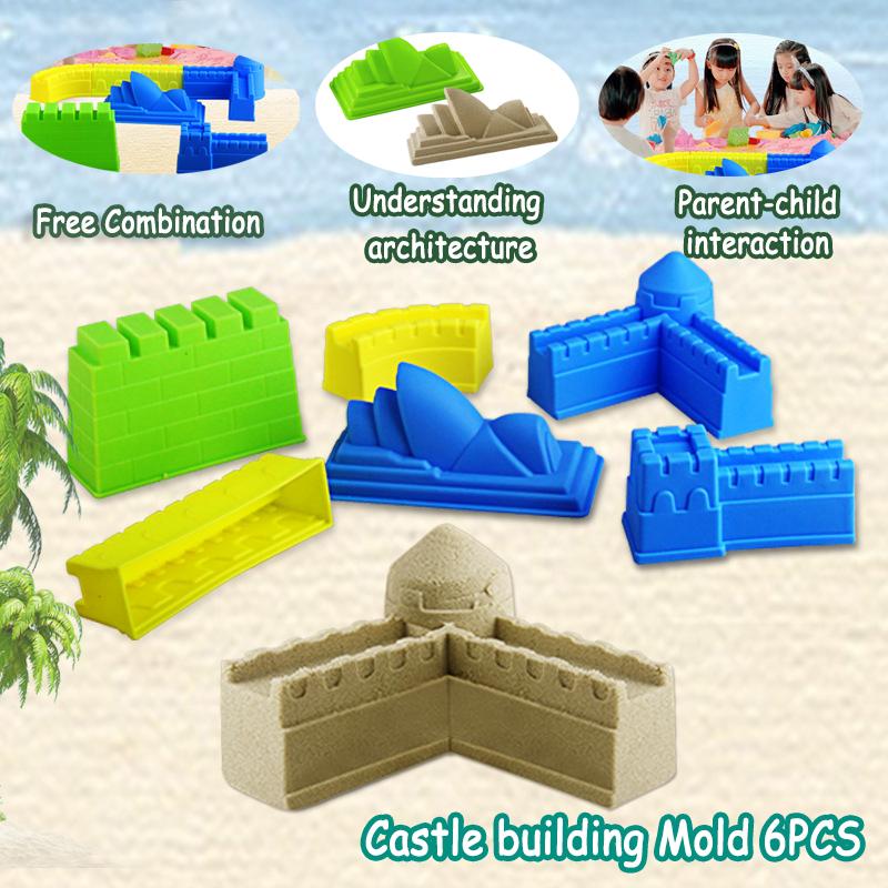 Пляжные игрушки для детей, замок, ведро с песком, совок для копания, игрушка, детский набор песочницы, инструменты для игры в песочницу, пляжные игры на открытом воздухе для детей