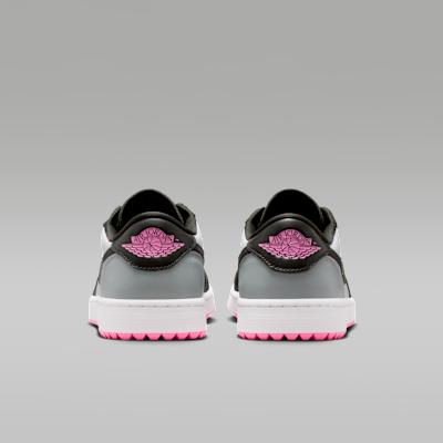 Air Jordan 1 Low Golf Шипованные 'Белый Светло-Пемзовый'