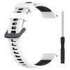 Для Garmin Forerunner 965/955/945/935/745 Силиконовый ремешок для часов Твиловая текстура Двухцветный ремешок на запястье