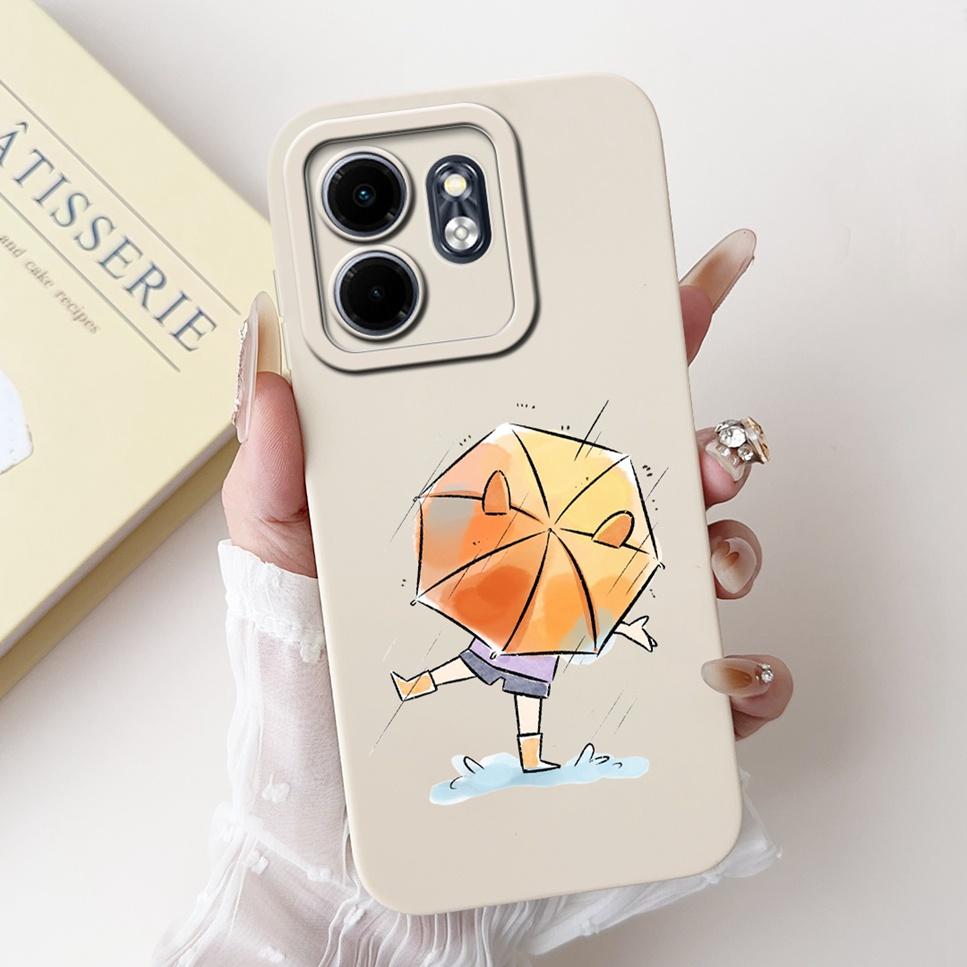 2024 Для Infinix Hot 50i Чехол HoT50i Ударопрочный Черный Силиконовый Мягкий Чехол для Телефона Для Infinix Hot 50i 50 i X6531 Задняя Крышка Fundas