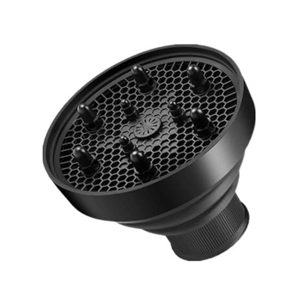 Hair Diffuser Attachment for Hair Dryer Travel Collapsible Portable Diffuser for Curly Hair Women Airflow Attachment Salon Home Use with Nozzle 4-5cm