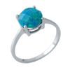 Silver Ring with Opal 1.375ct (1970393)